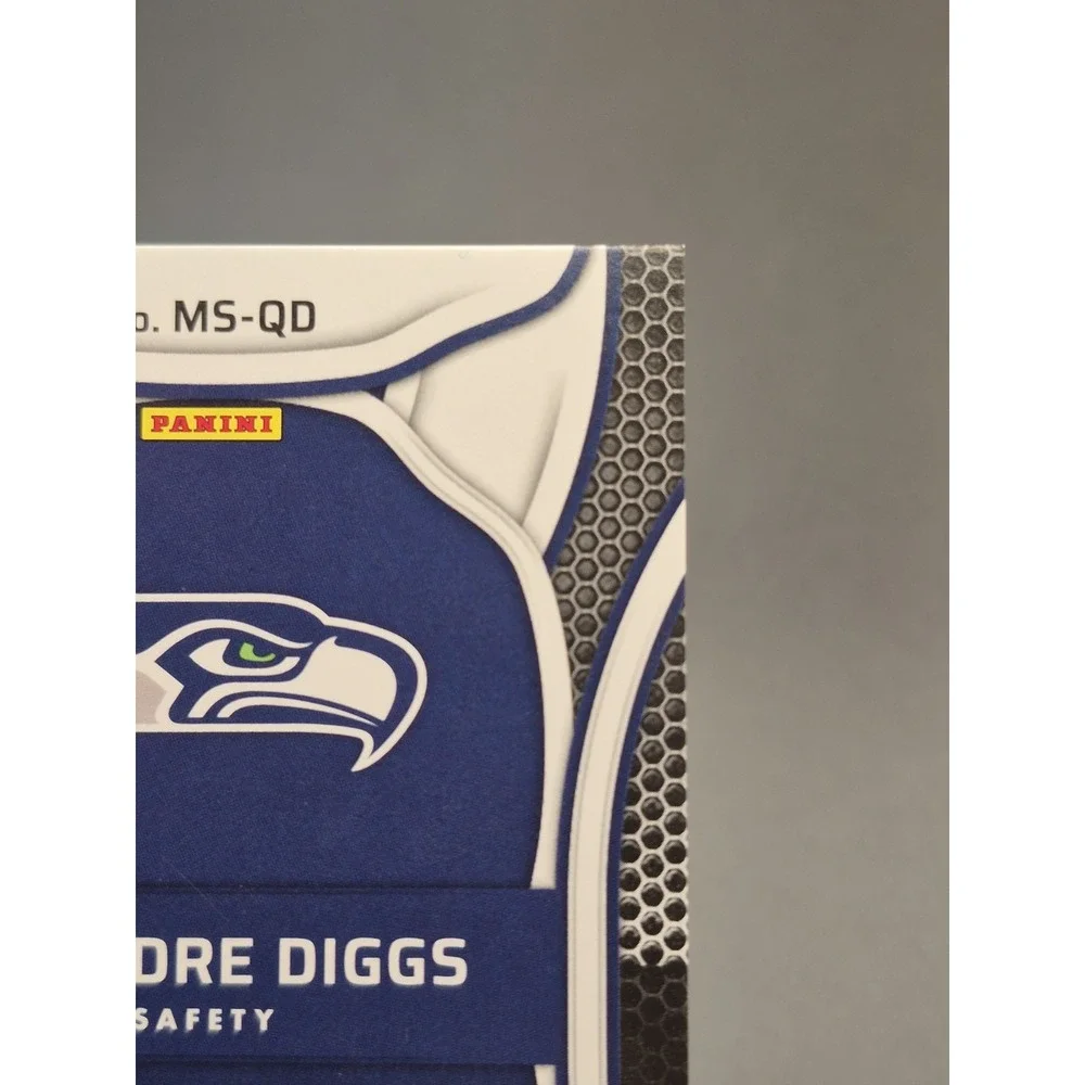 2022 Certified Quandre Diggs #MS-QD Mirror Signatures Pink /50 Seattle Seahawks